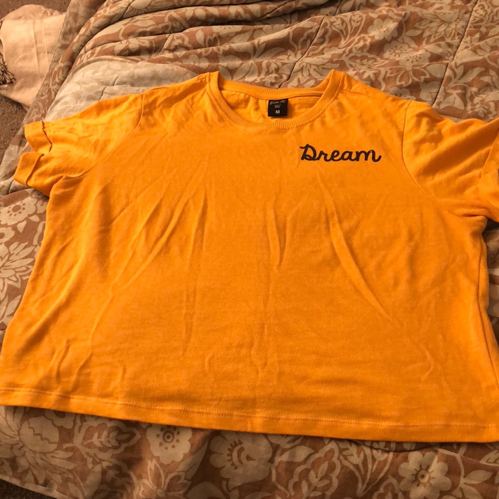 Gold “Dream” tee